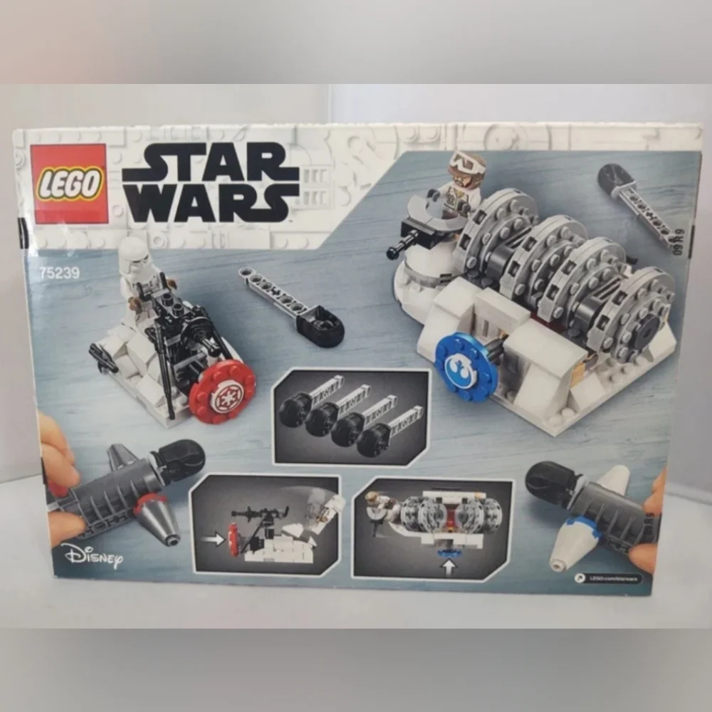 Lego 75239  Star Wars Action Battle Hoth Generator Attack NWT Building Toy Set